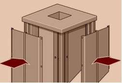 Облицовка каминной трубы